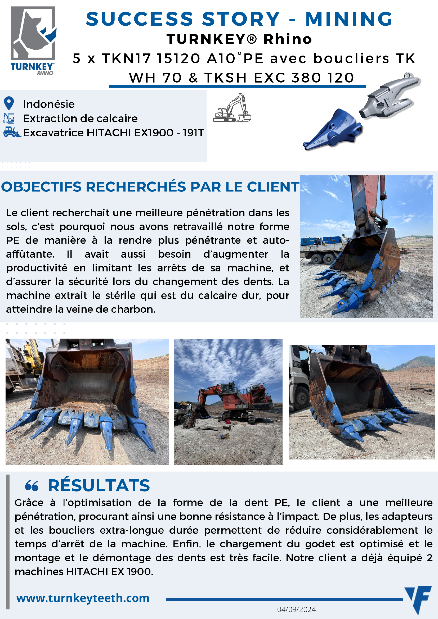 HITACHI EX1900 - 191T