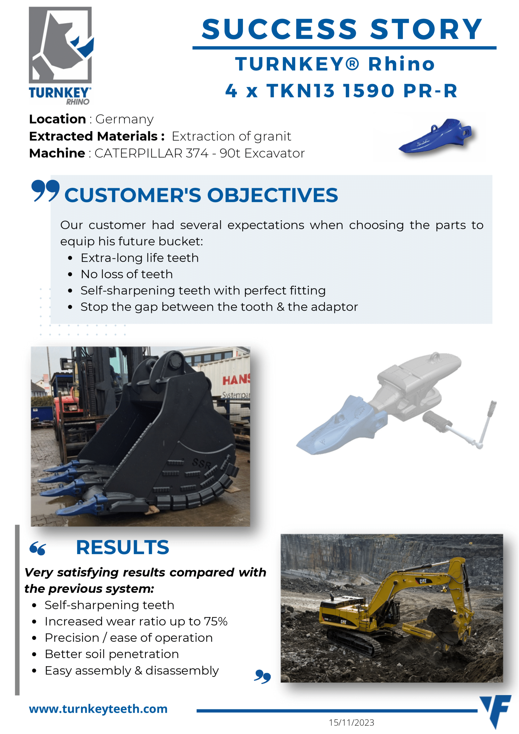 CATERPILLAR 374 90 T